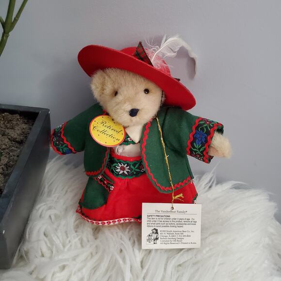 Vintage Muffy VanderBear Eine Kleine Mountain Climbin' Stuffed Toy - Picture 1 of 7